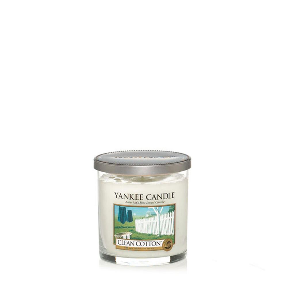 Yankee Candle Clean Cotton Small Pillar Candle £8.79